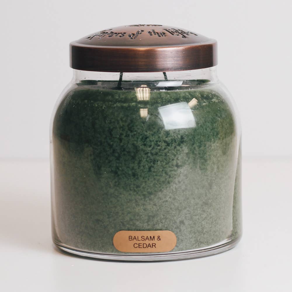 KOTL Papa Candle (34oz.) – Balsam & Cedar