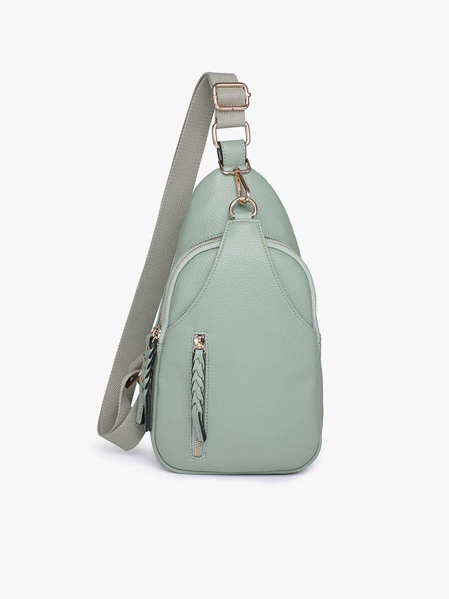 M2342 Nikki Dual Compartment Sling Pack Bag