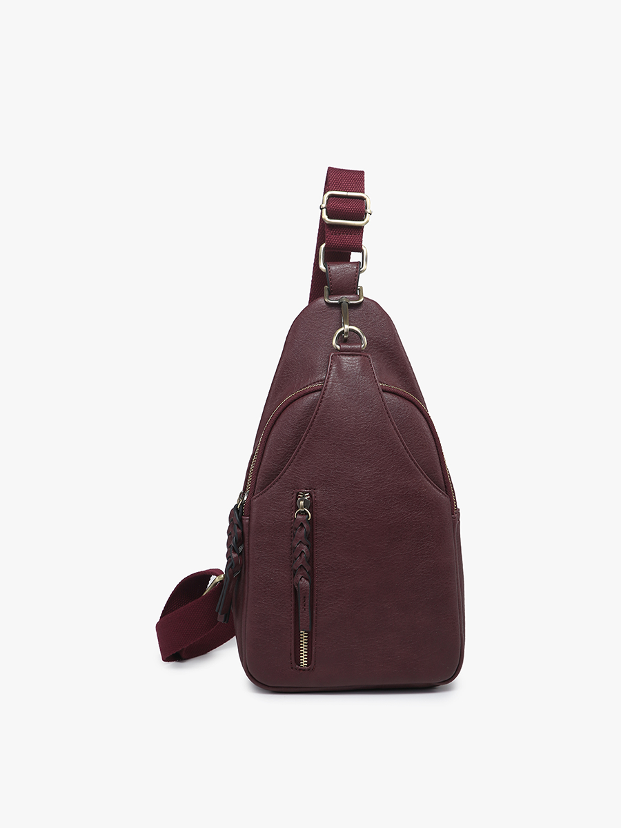M2342 Nikki Dual Compartment Sling Pack Bag