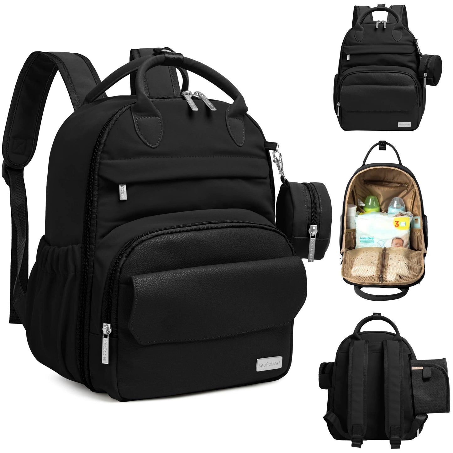 Play Diaper Bag Backpack, Baby Bag with Changing Pad