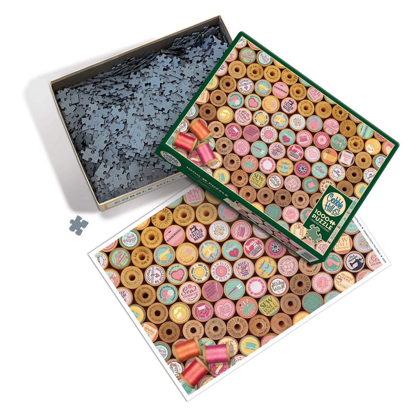 Sew Happy! 1000pc puzzle