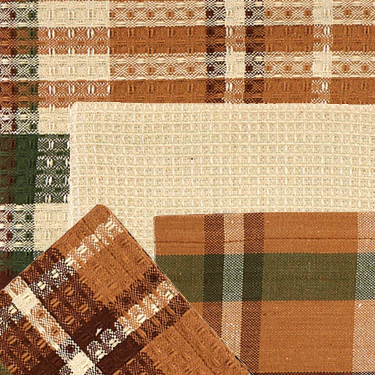 Woodbourne 3 Dishtowel & 1 Dishcloth Set