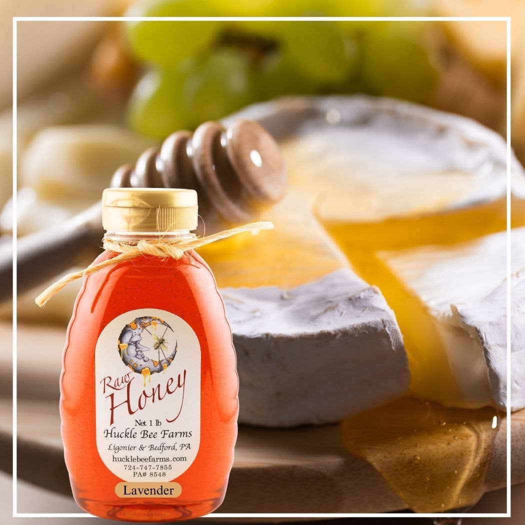 Lavender Infused Raw Honey