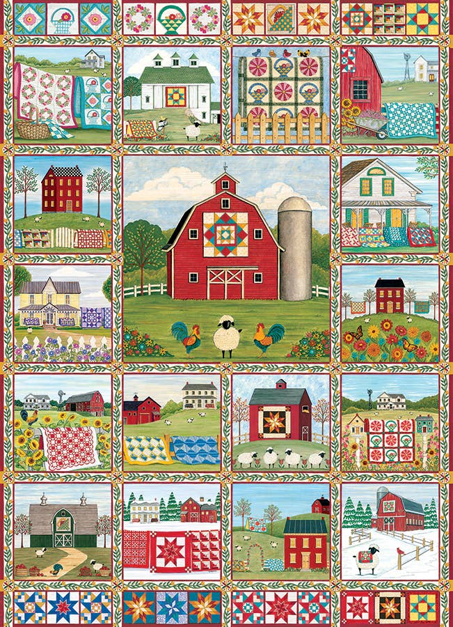 Quilt Country 1000pc Puzzle