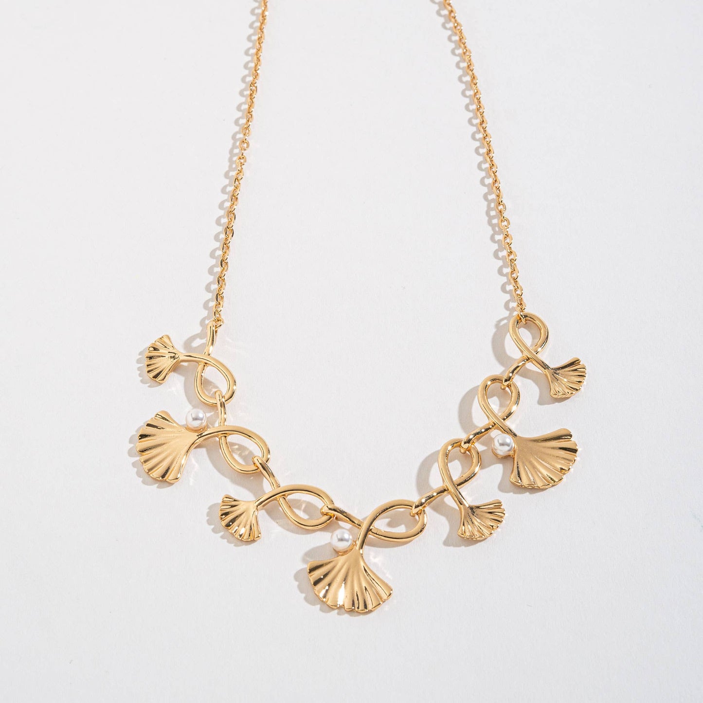Sale - Ginkgo Statement Necklace