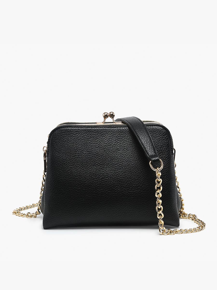 M2590 Kiva Snap Pouch Crossbody w/ Chain Strap