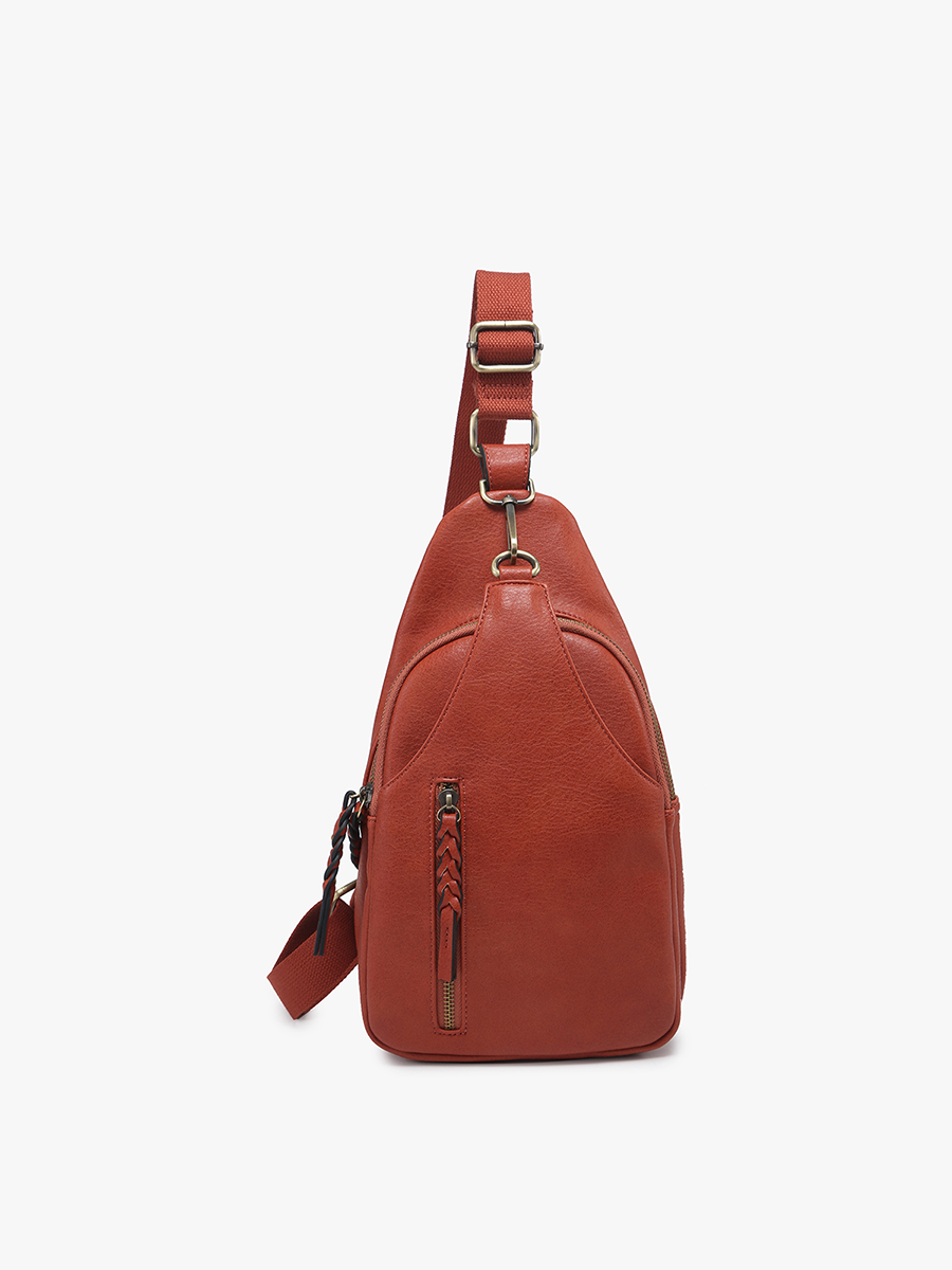 M2342 Nikki Dual Compartment Sling Pack Bag