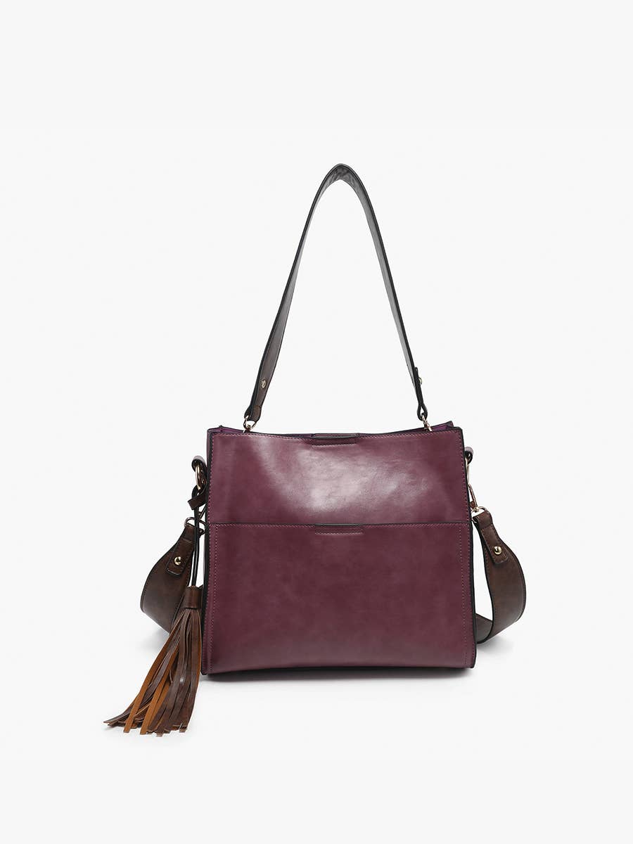 M1867 Lyla 2-in-1 Bucket Bag w/ Guitar Strap