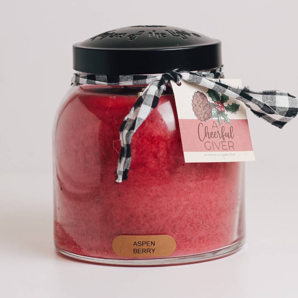 KOTL Papa Candle (34oz.) – Aspen Berry