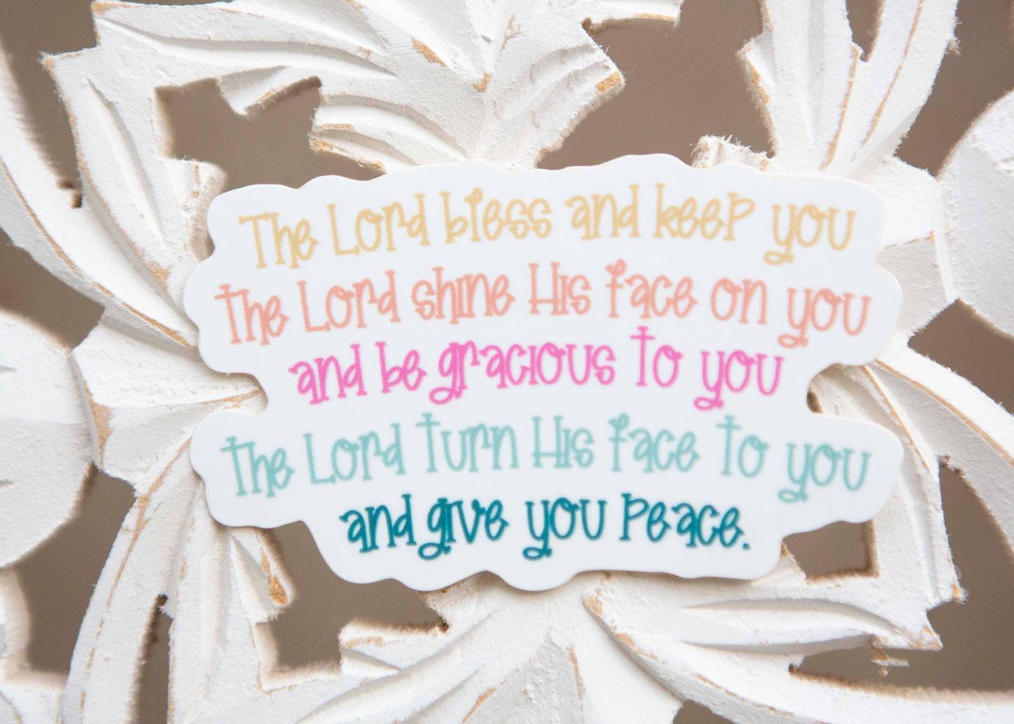 The Blessing Christian Vinyl Sticker