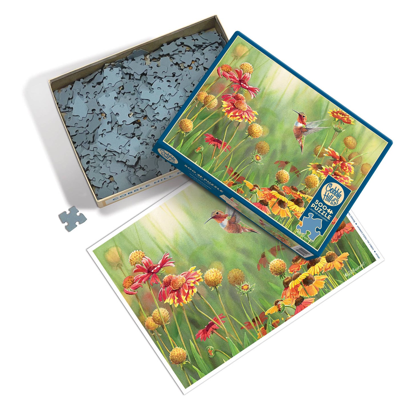Rufous Hummingbird 500pc puzzle