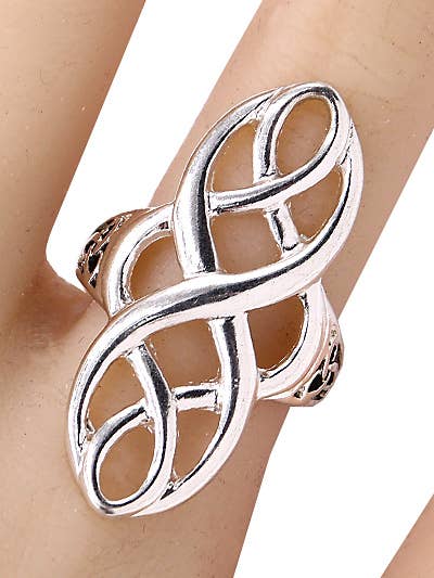 FR2006 Celtic Metal Stretch Ring