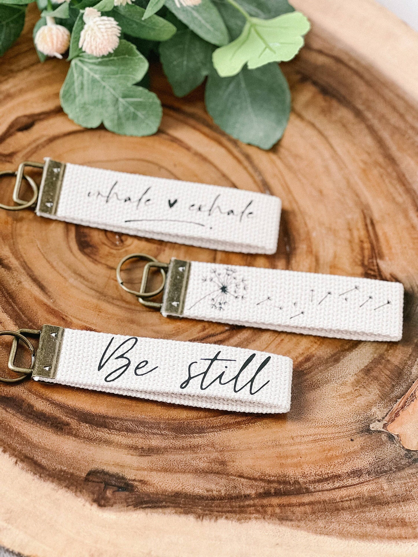 Keychain Wristlet Key Fob Inspirational Gift Christian