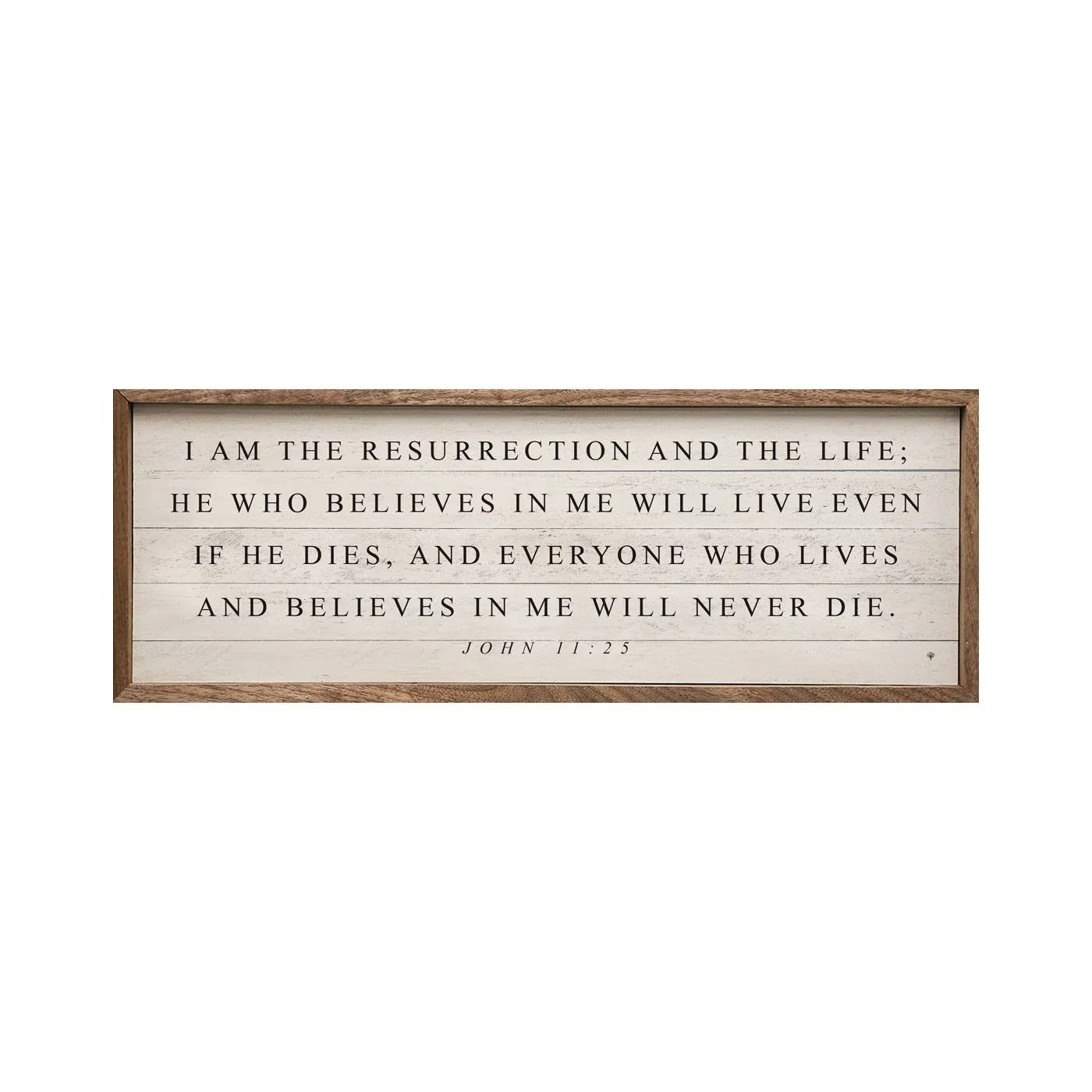 I Am The Resurrection John 11 25 Whitewash