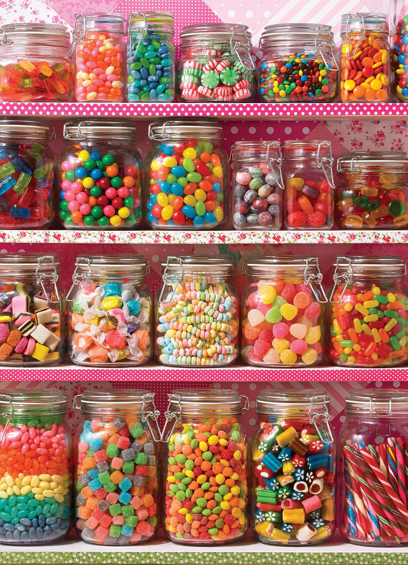 Candy Shelf 500pc puzzle