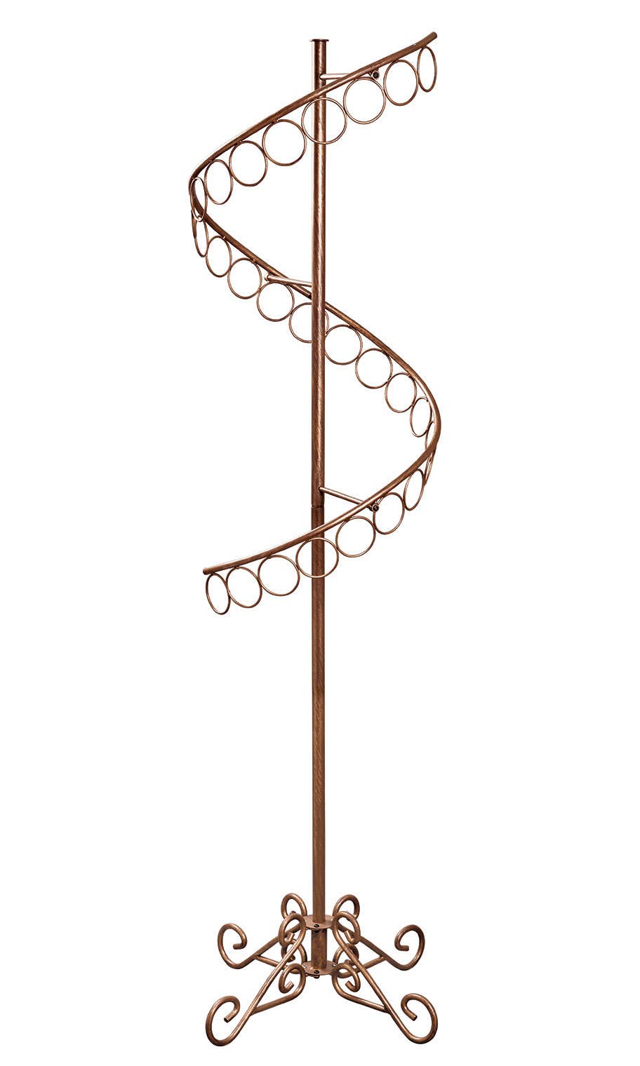 Boutique Cobblestone Spiral Scarf Rack - 72"H x 17"W