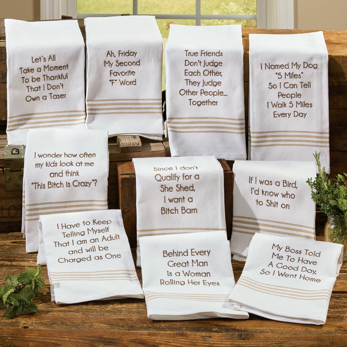 5 Miles Dishtowel