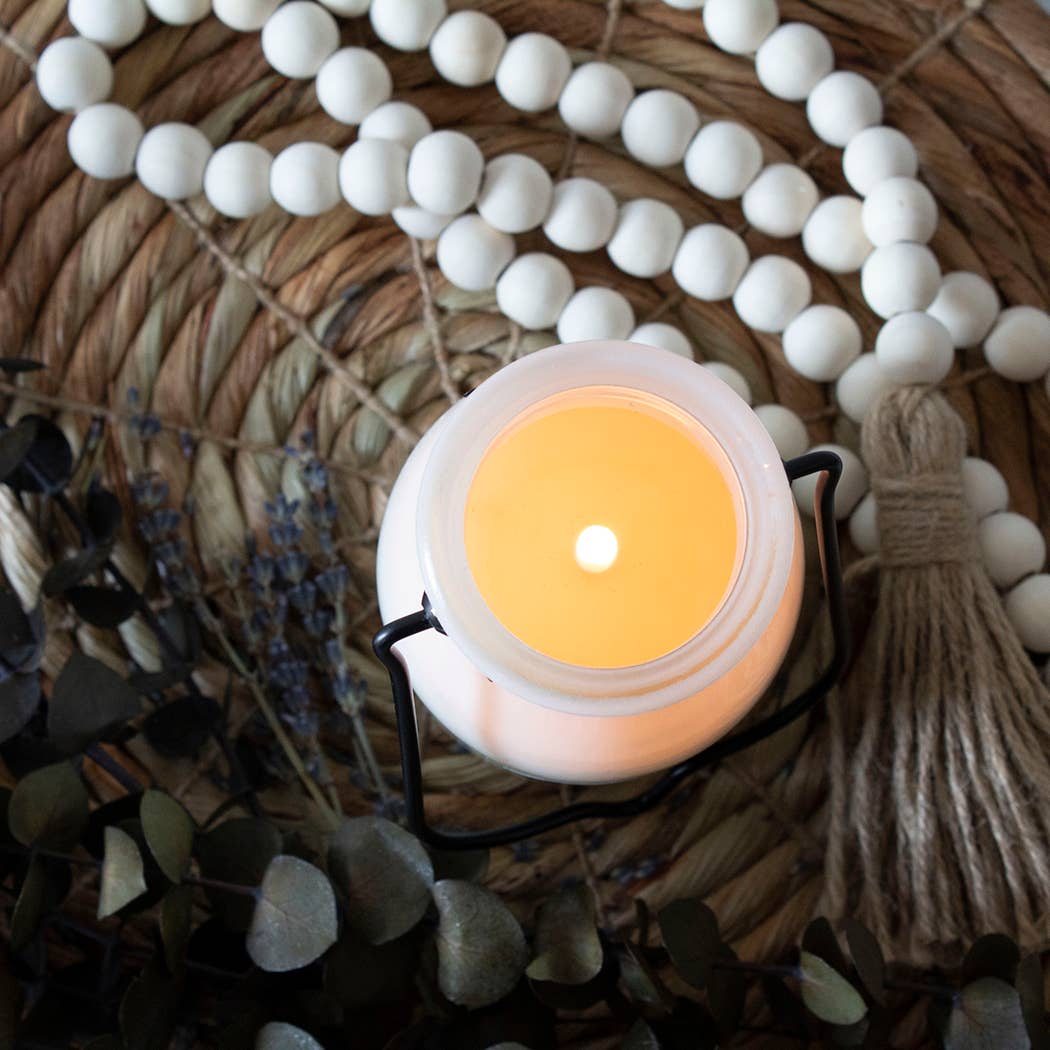 14 oz Milkbottle Candle: Pineapple Gelato