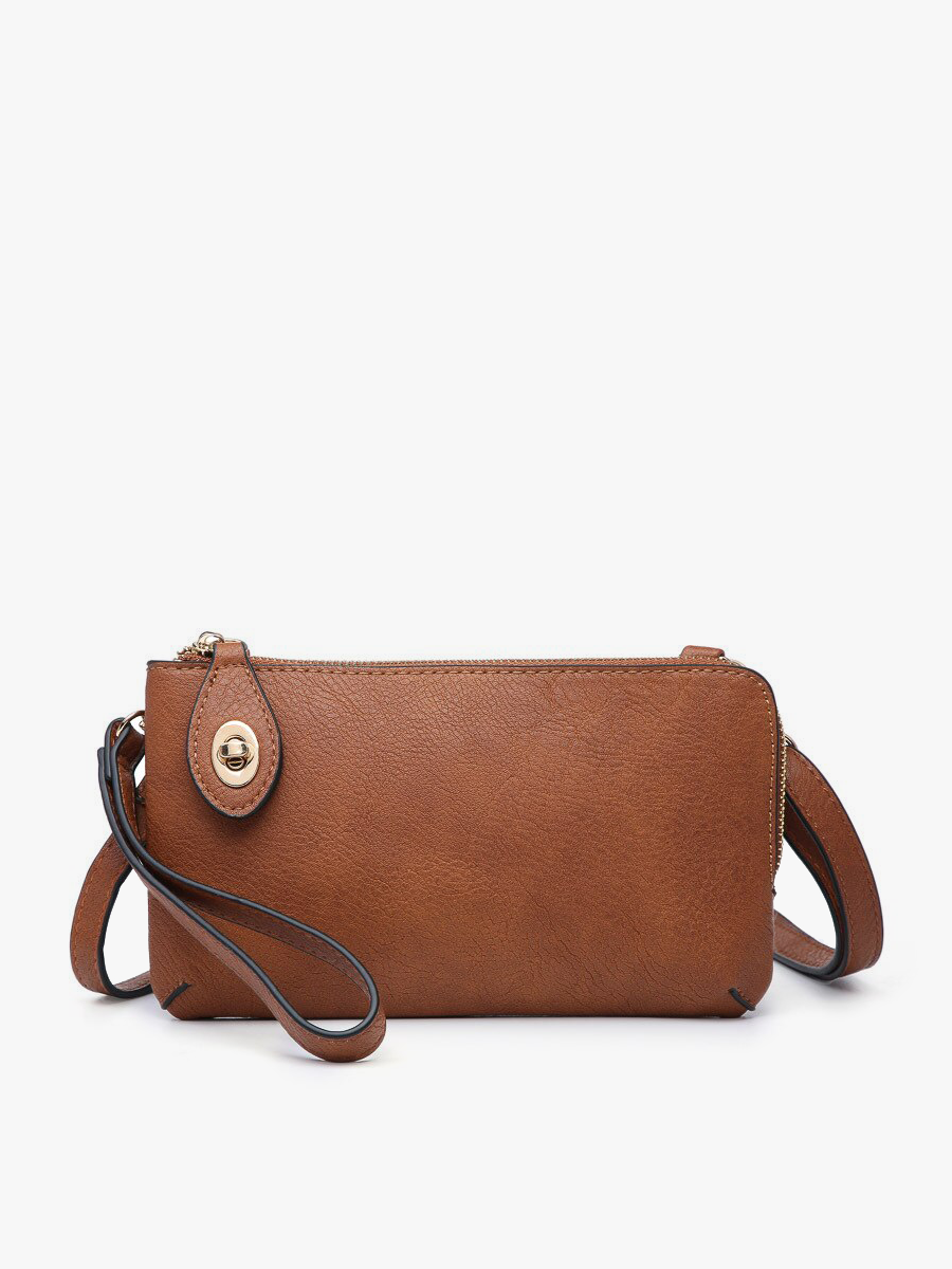 M1818 Kendall Crossbody/Wristlet w/ Twist Lock Closure