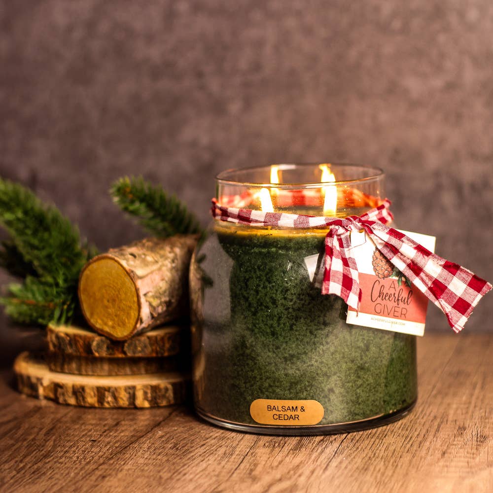 KOTL Papa Candle (34oz.) – Balsam & Cedar