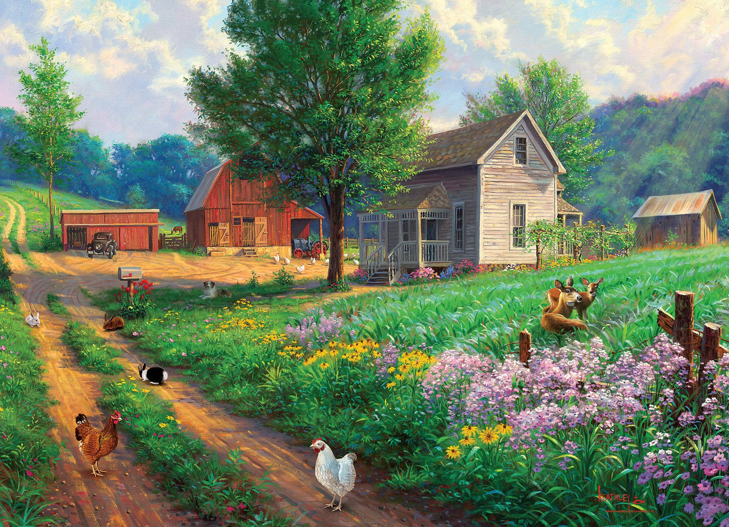 Farm Country 1000pc puzzle