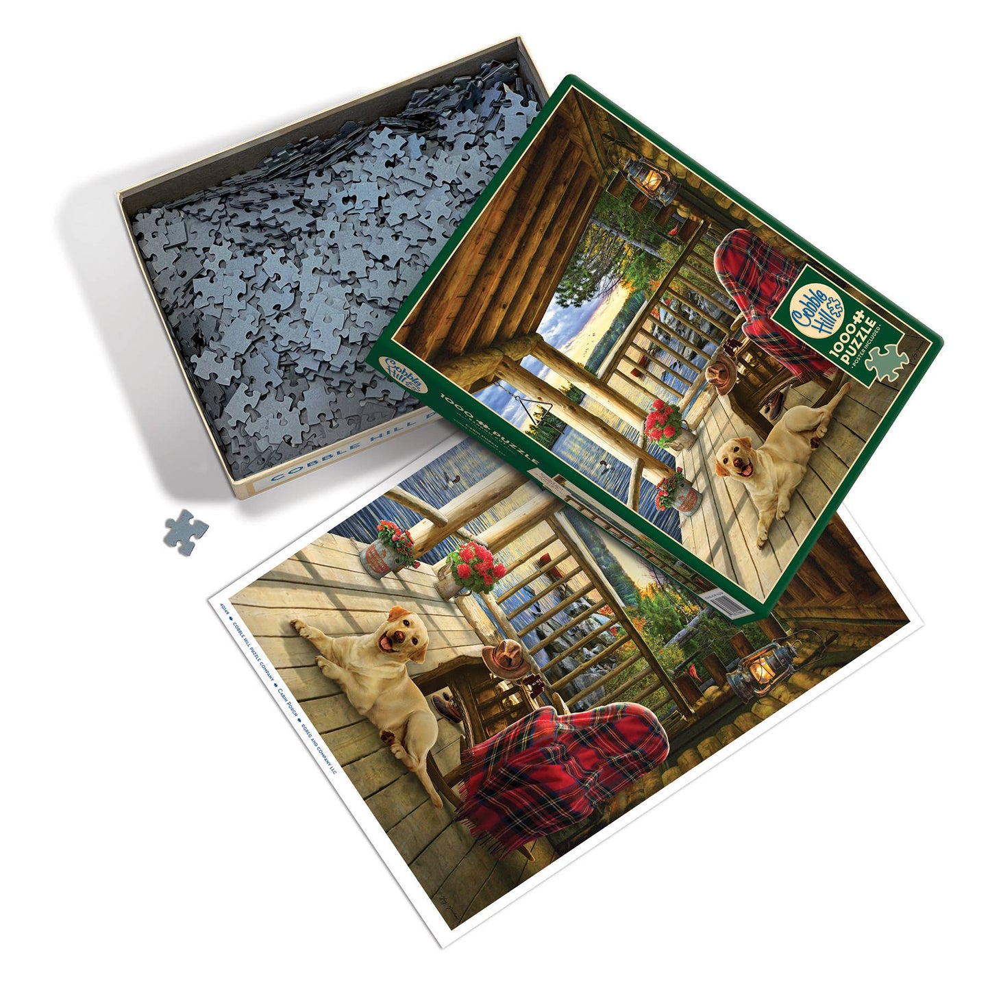 Cabin Porch 1000pc puzzle