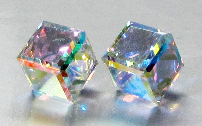 24 pr. Large Crystal Post Earrings Assortment