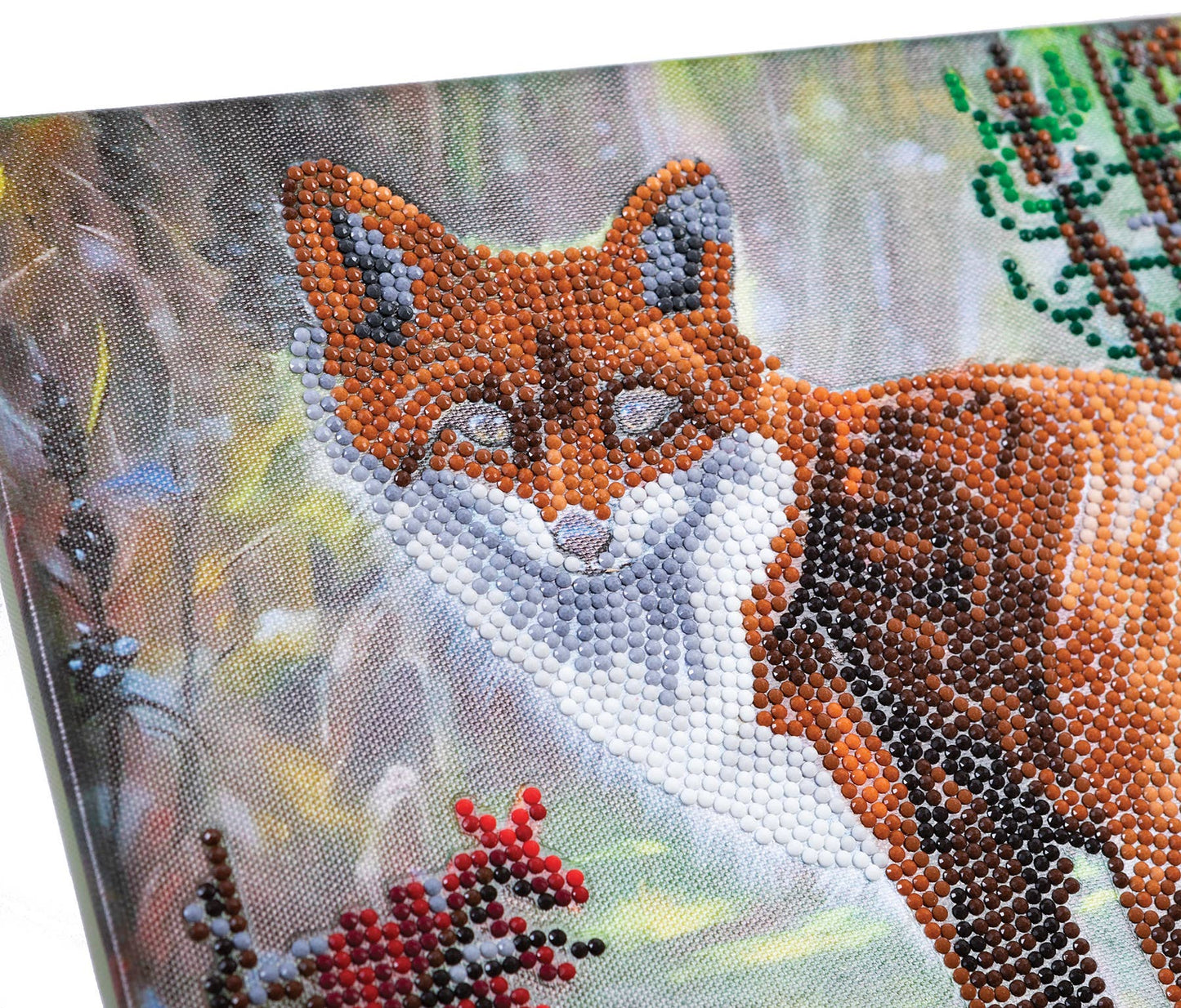 Medium (11.8" x 11.8") Crystal Art Kit: Autumn Fox