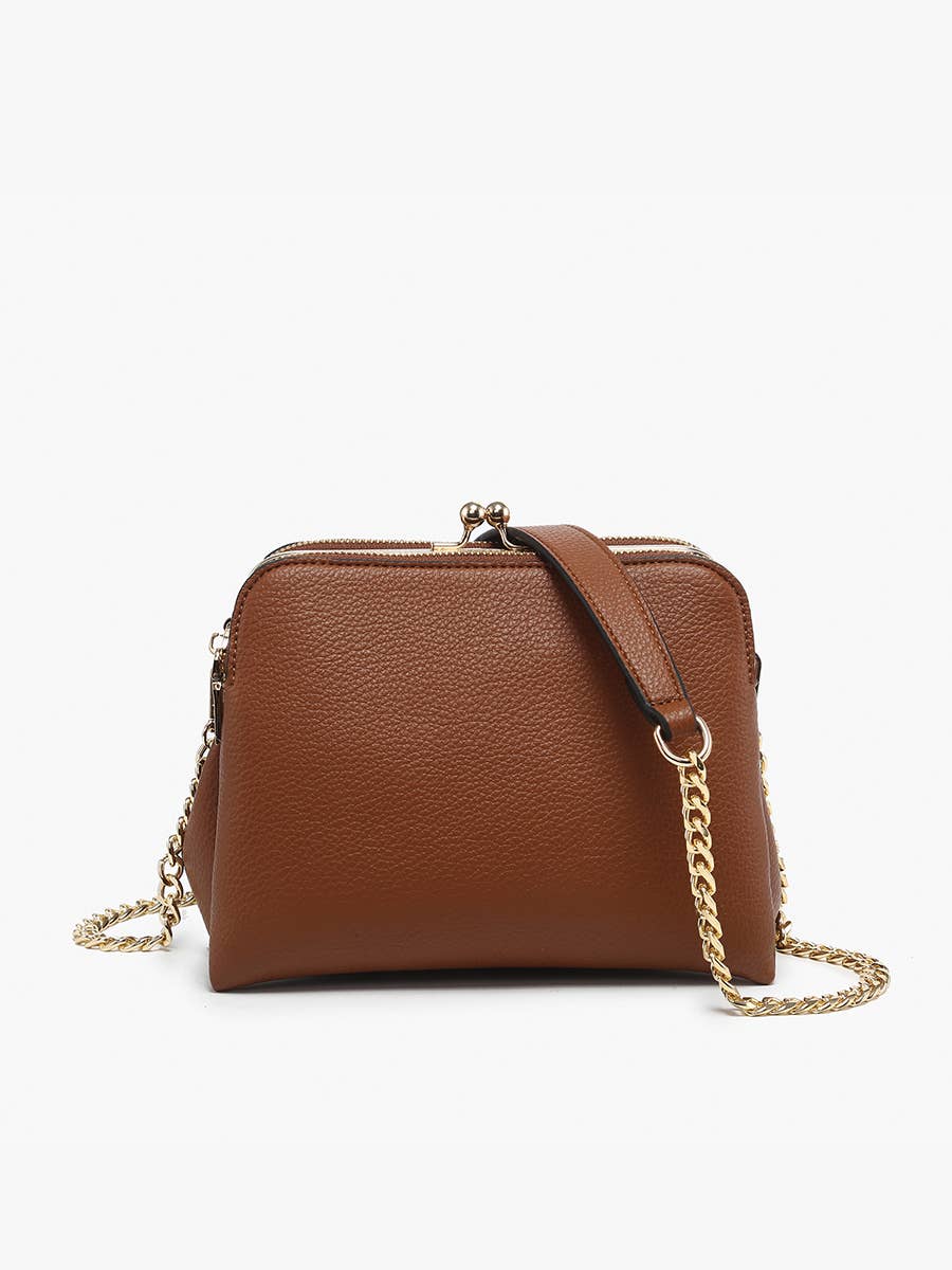 M2590 Kiva Snap Pouch Crossbody w/ Chain Strap