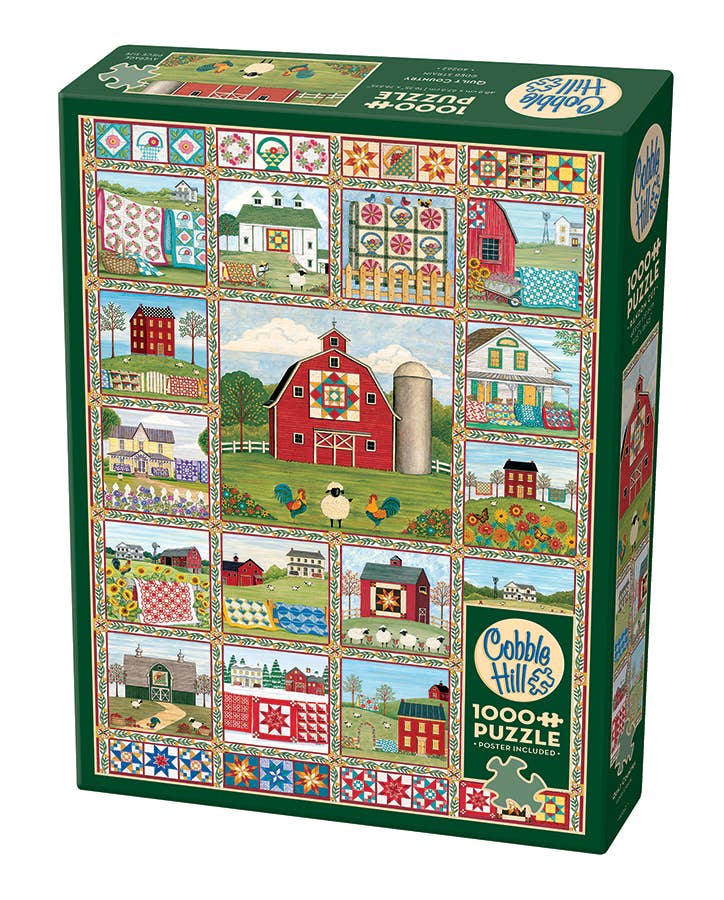 Quilt Country 1000pc Puzzle