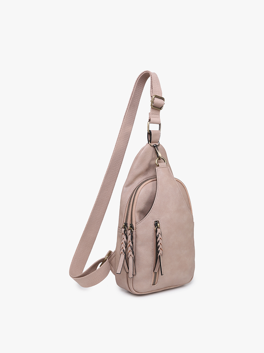 M2342 Nikki Dual Compartment Sling Pack Bag