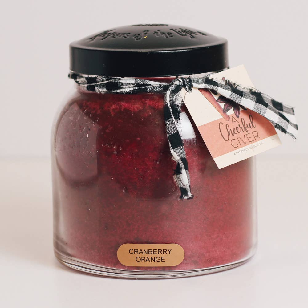 KOTL Papa Candle (34oz.) – Cranberry Orange