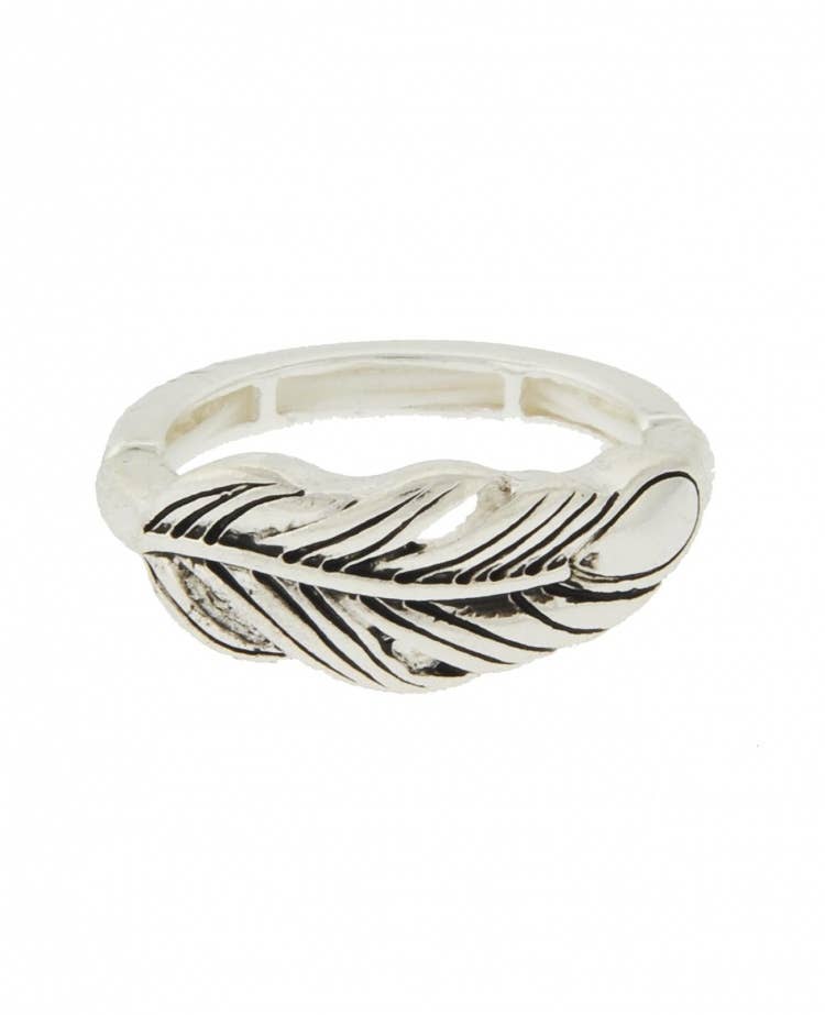 FR5076 Feather Metal Stretch Ring