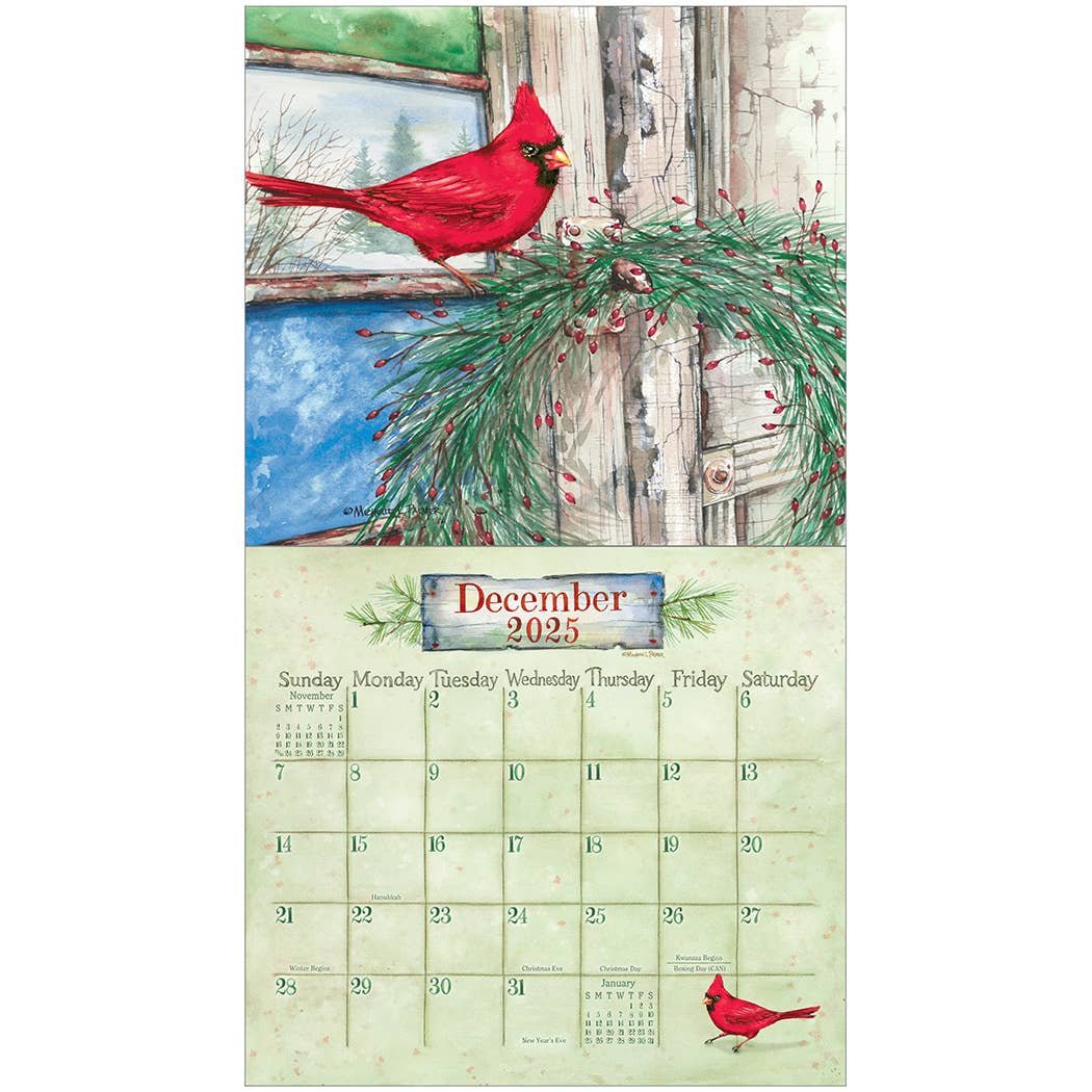 Outside My Window 2025 Wall Calendar