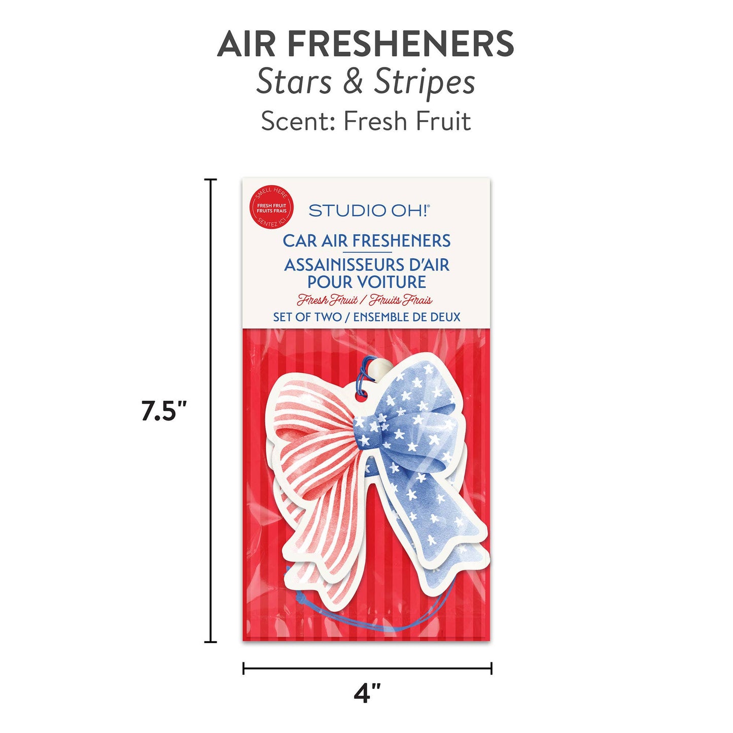 Stars & Stripes Car Air Fresheners