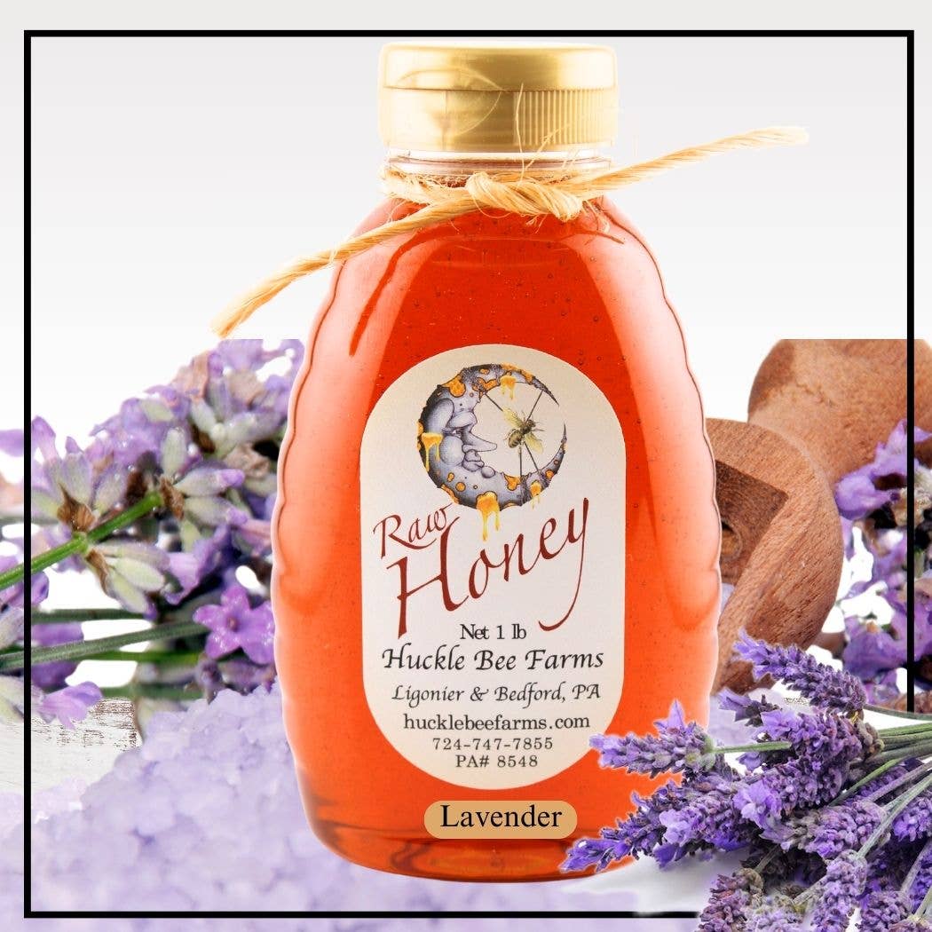 Lavender Infused Raw Honey