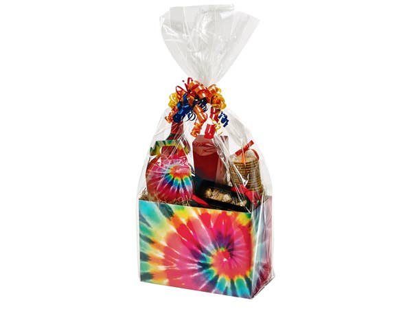 Clear Cellophane Basket Wrap Bags