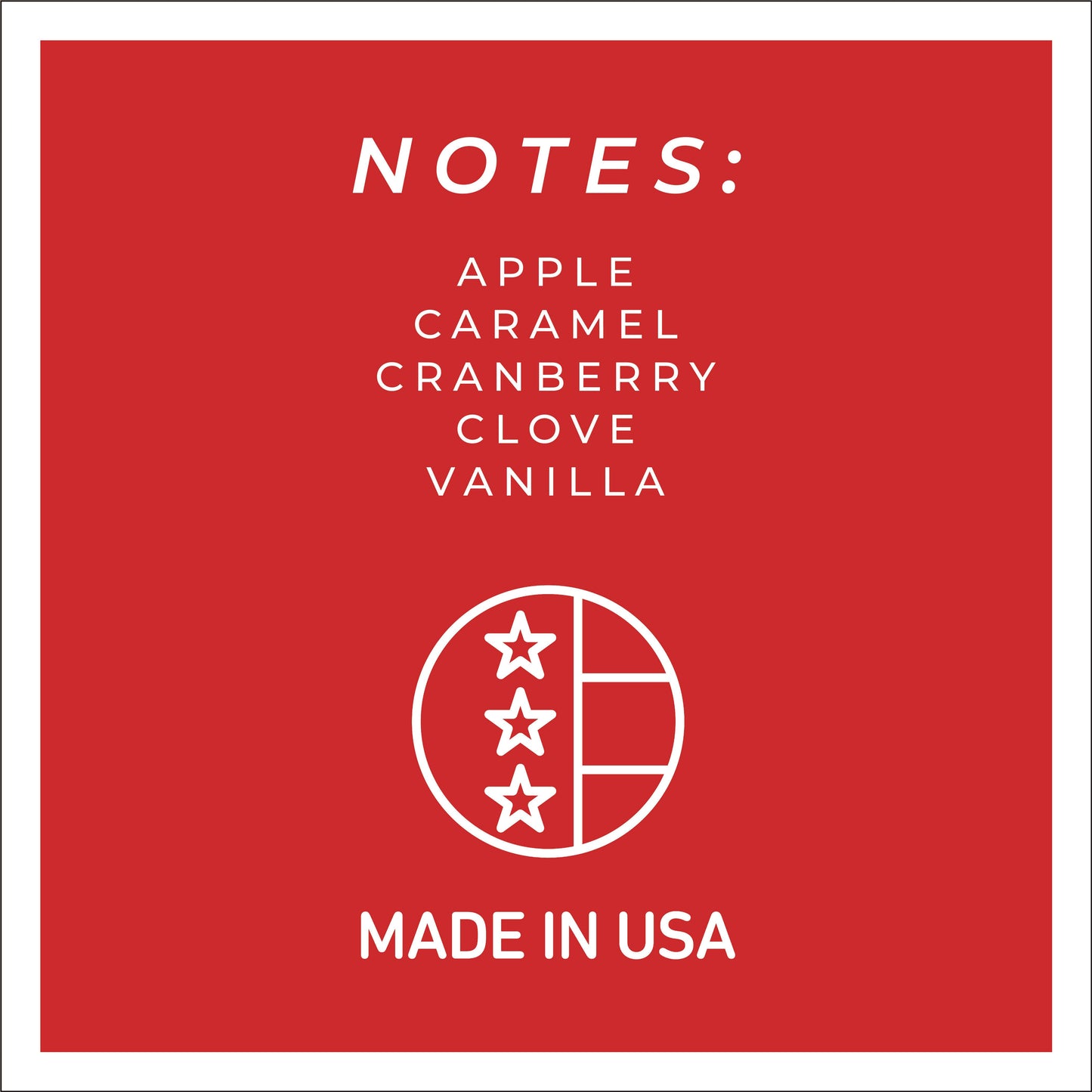 Cranberry Vanilla – 34oz Fall Strong Scented Jar Candle