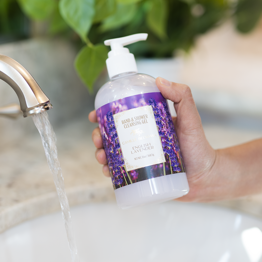 English Lavender Hand and Shower Cleansing Gel 13oz