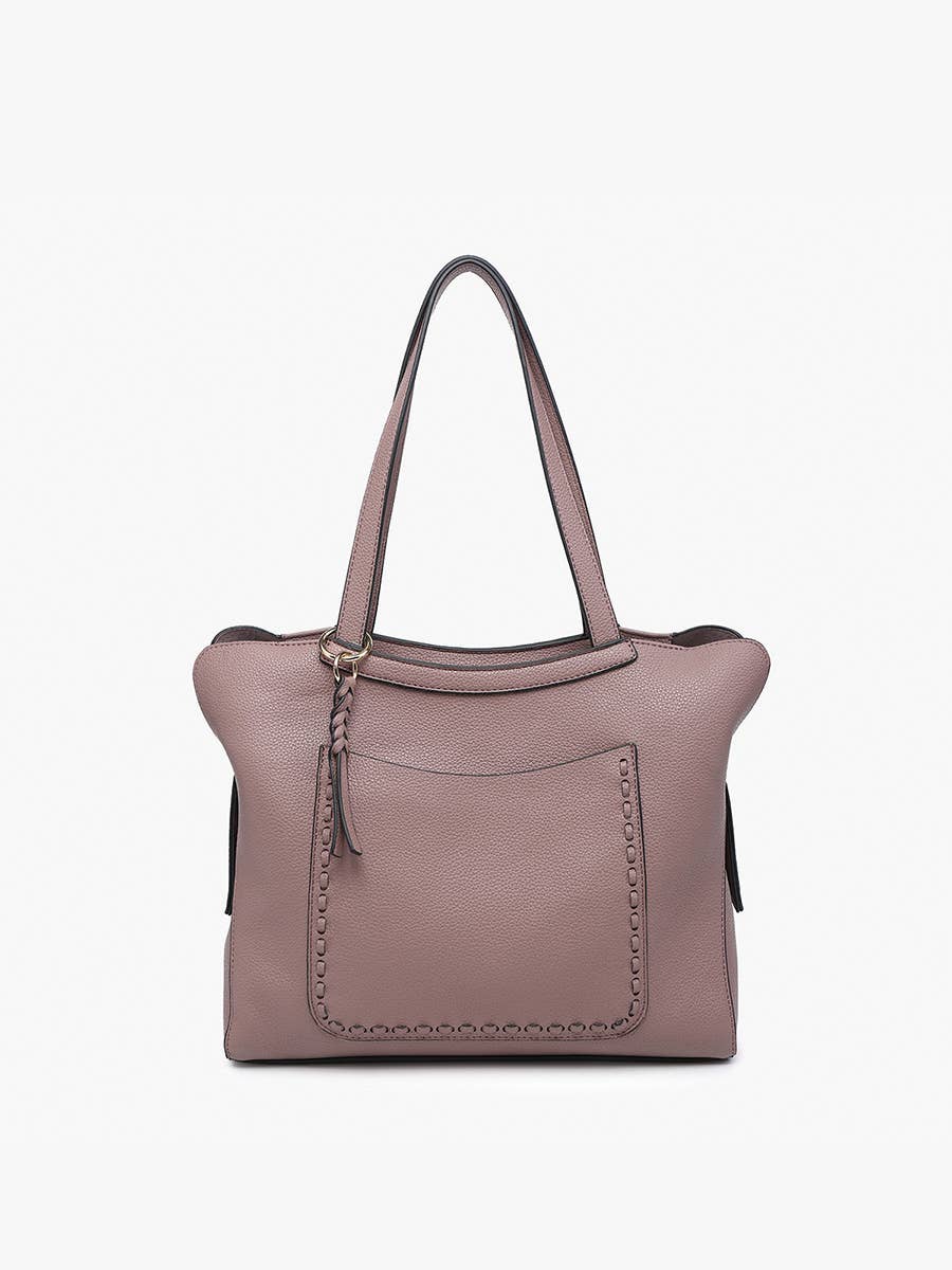 M2601 Hunter Pocket-Front Distressed Tote