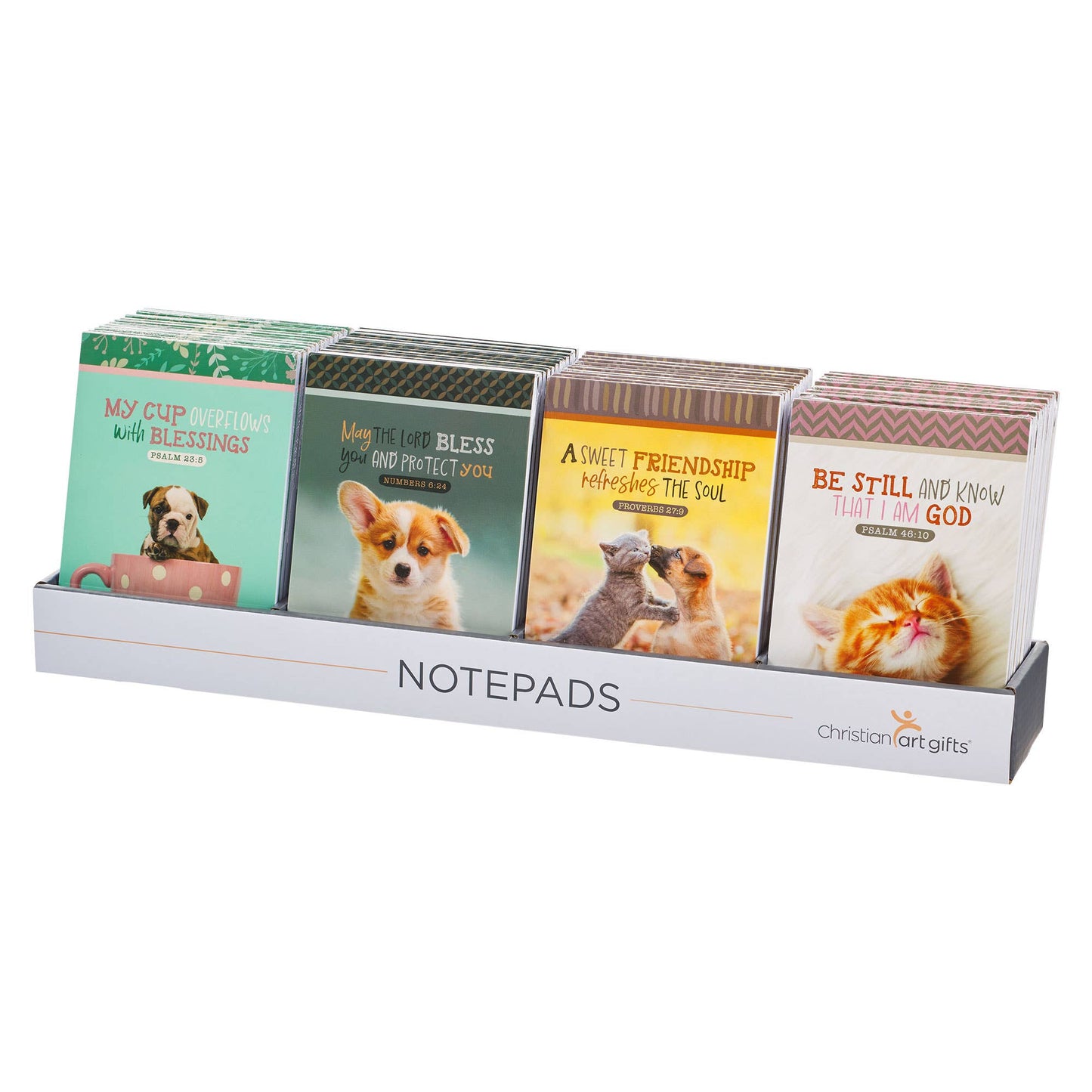 Small Animal Notepad Pre-Packed Merchandiser