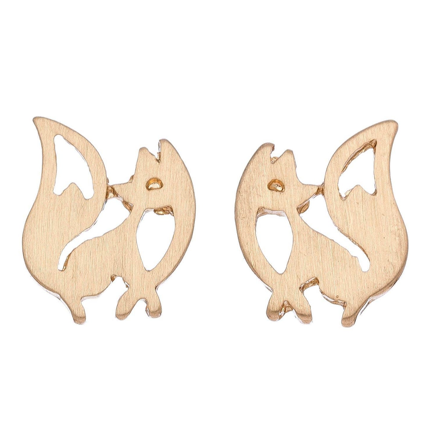 Sale - Stud Buds Fox Earrings