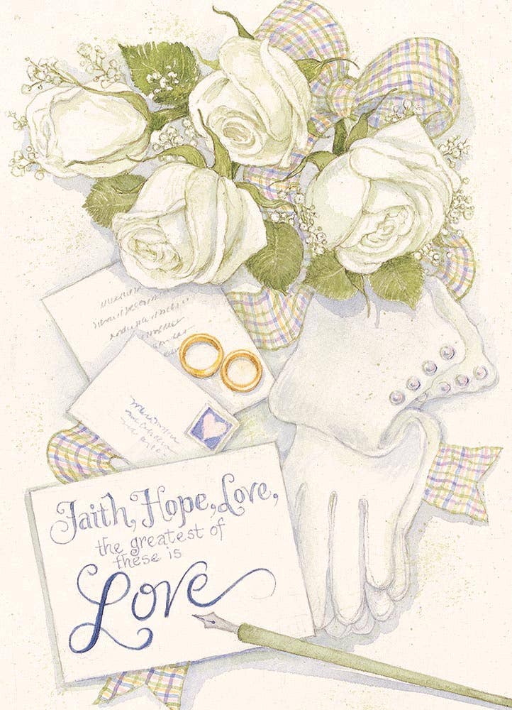 Faith, Hope & Love - Faith Wedding Value Card