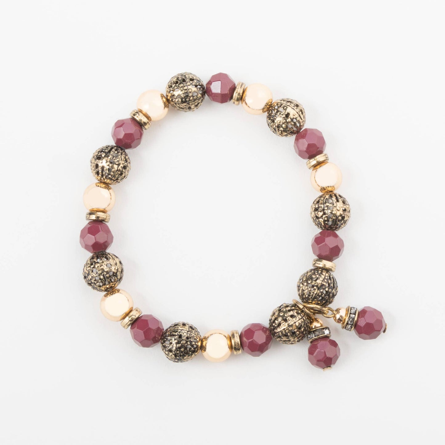 Violette Beaded Stretch Bracelet