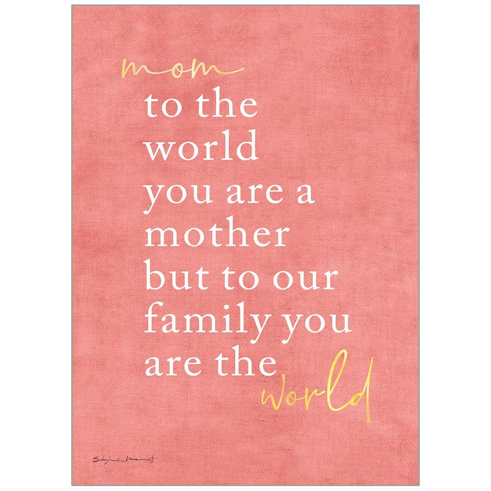 To the World - Mother's Day Card