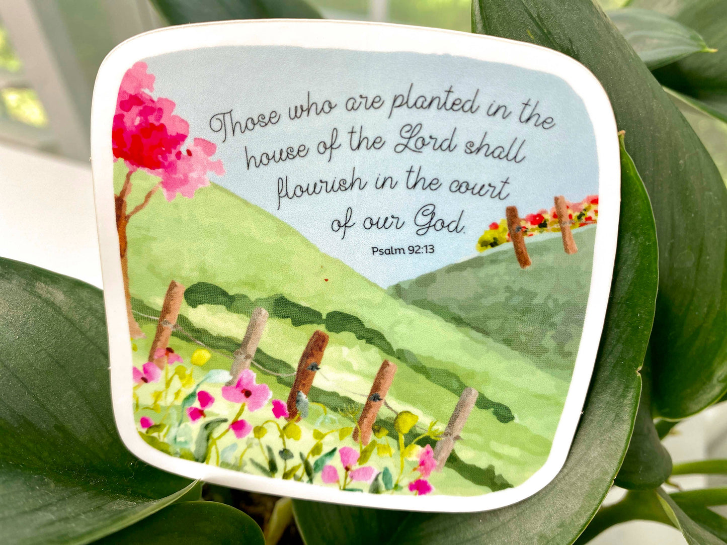 Cute Vinyl Christian Sticker