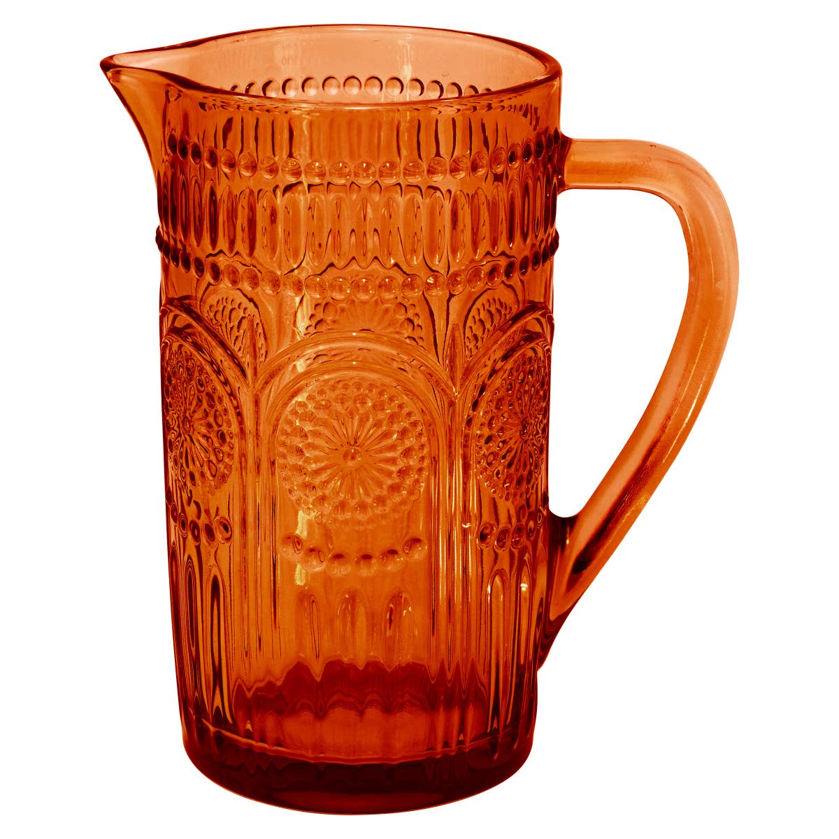 7.75" Tall Umber Codi Glass Pitcher Fall