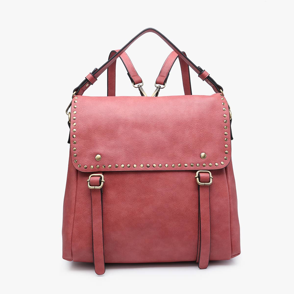 M2000 Indigo Backpack w/ Studded Details