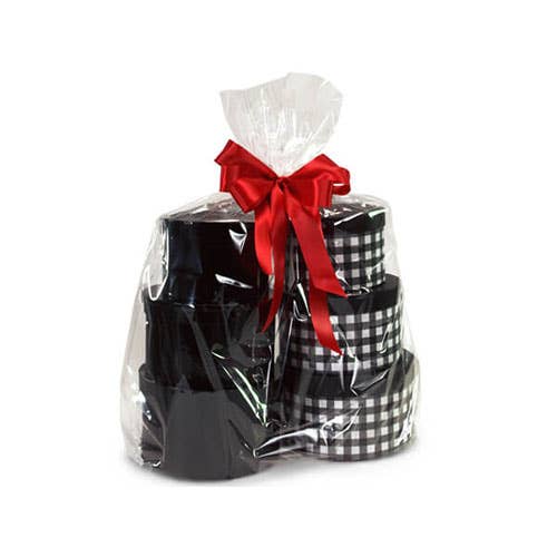 Clear Cellophane Basket Wrap Bags