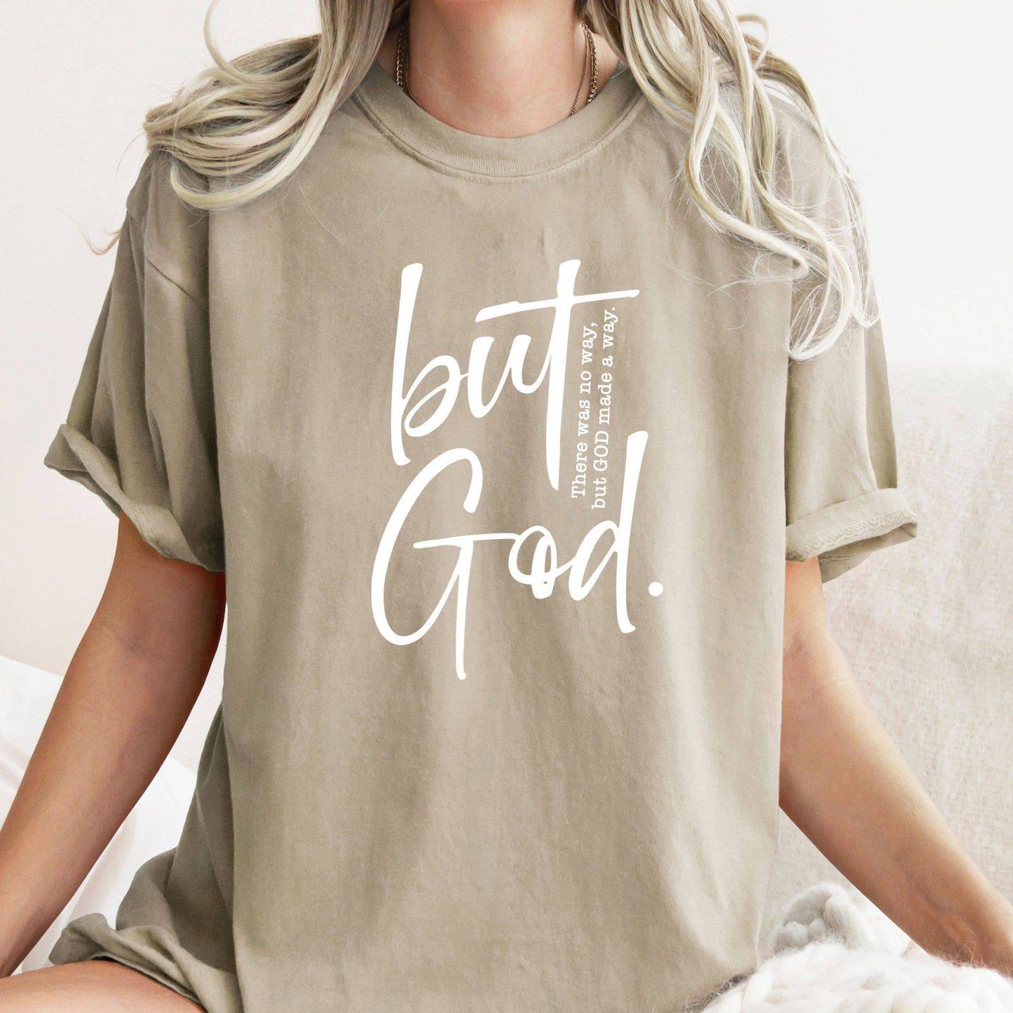 But God Tee - Christian Tee - Faith Tee - Fall Tee